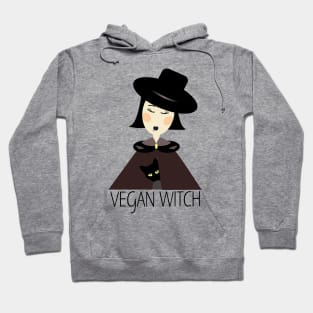 vegan witch Hoodie